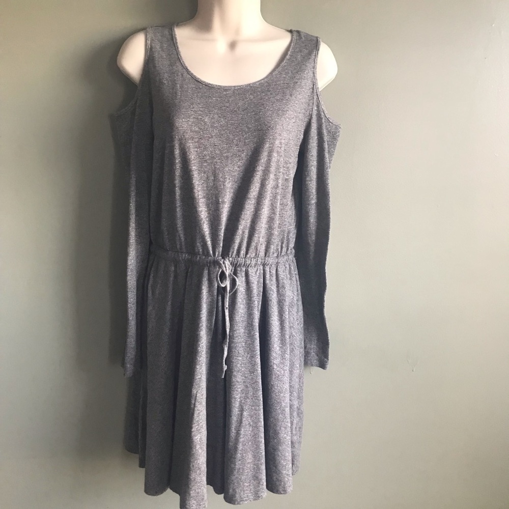 Anthropologie Lily’s Closet cold shoulder dress XS